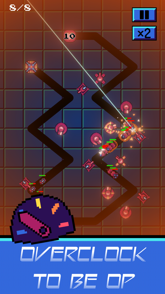 #3. OverclockeTD (iOS) By: Jonas Krucher