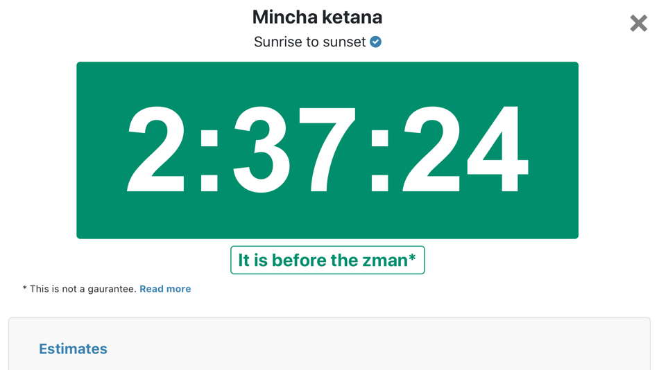 #2. MyZmanim (iOS) 由: MyZmanim