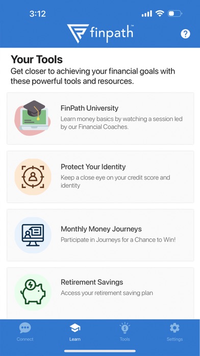 FinPath Wellness Screenshot