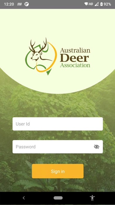 Australian Deer Association Screenshot