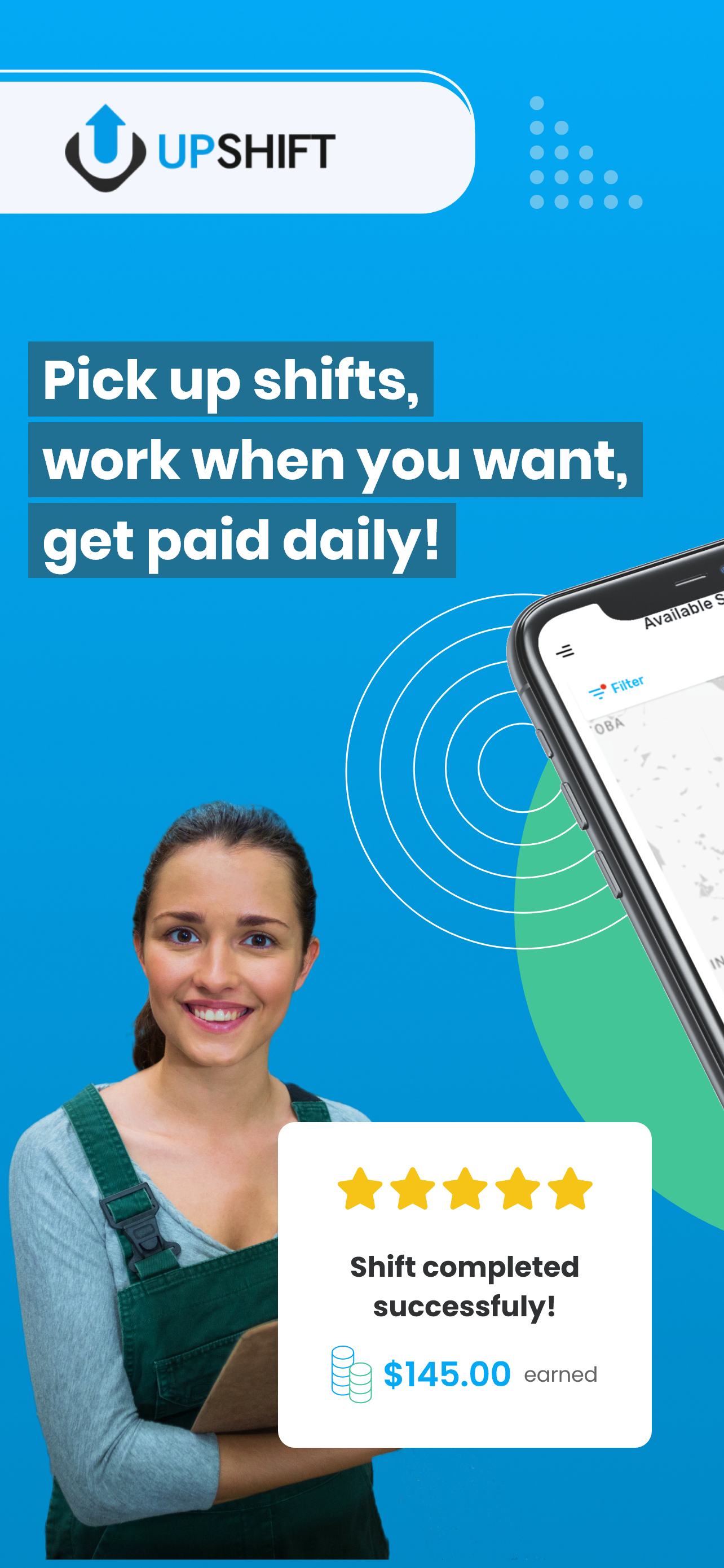 Upshıft - Find flexible shifts