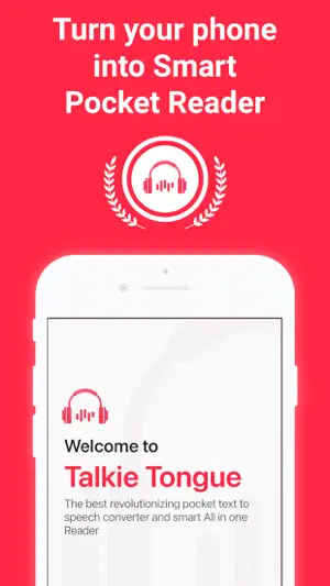 Talkie Tongue: Text to Speech screenshot 1