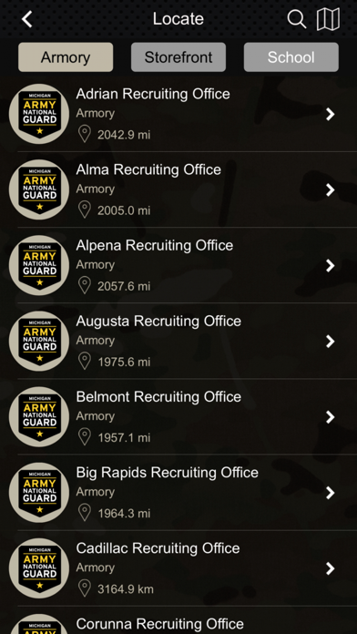 Michigan National Guard Screenshot