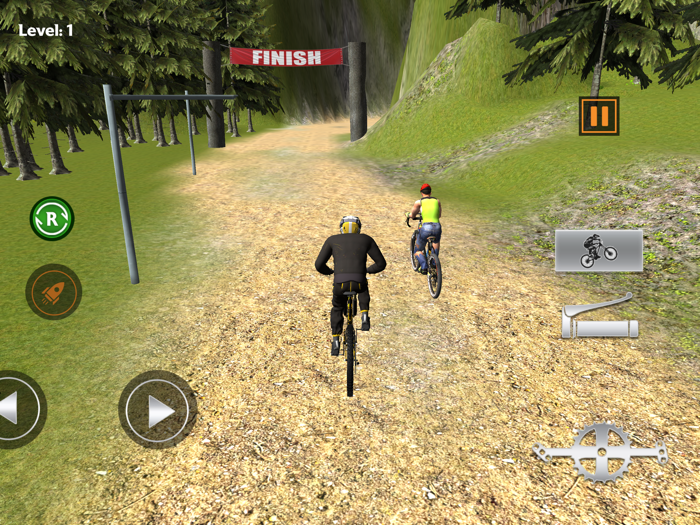 Offroad Bicycle Stunt Riding