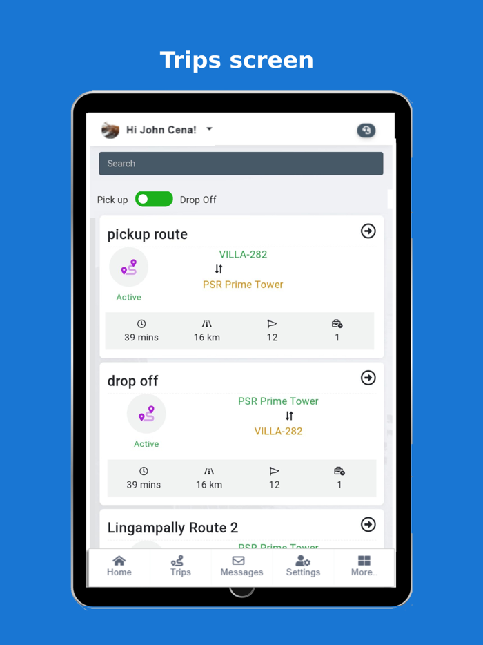 Fleetly STS -Driver App