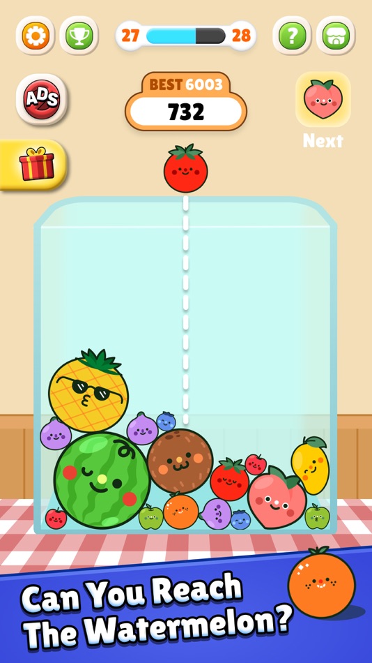 The Merge Watermelon Game - 1.1.0 - (iOS)