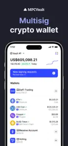 MPCVault - Multisig Wallet screenshot #1 for iPhone