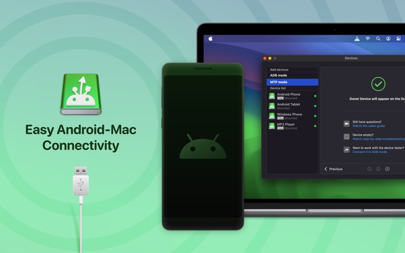 Screenshot #1 for MacDroid - Manager for Android