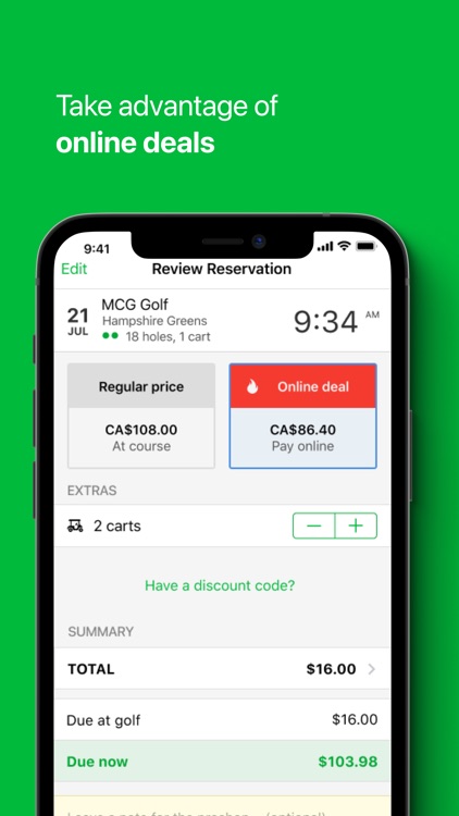 Chronogolf by Lightspeed screenshot-3
