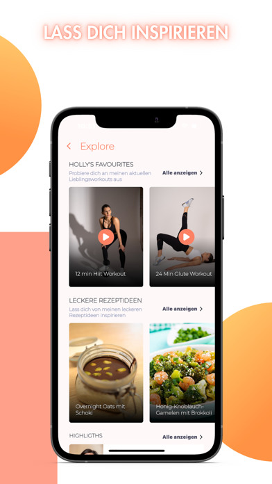 namique : Women’s Fitness App Screenshot