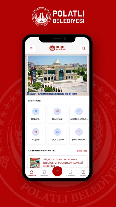 Polatlı Belediyesi Screenshot