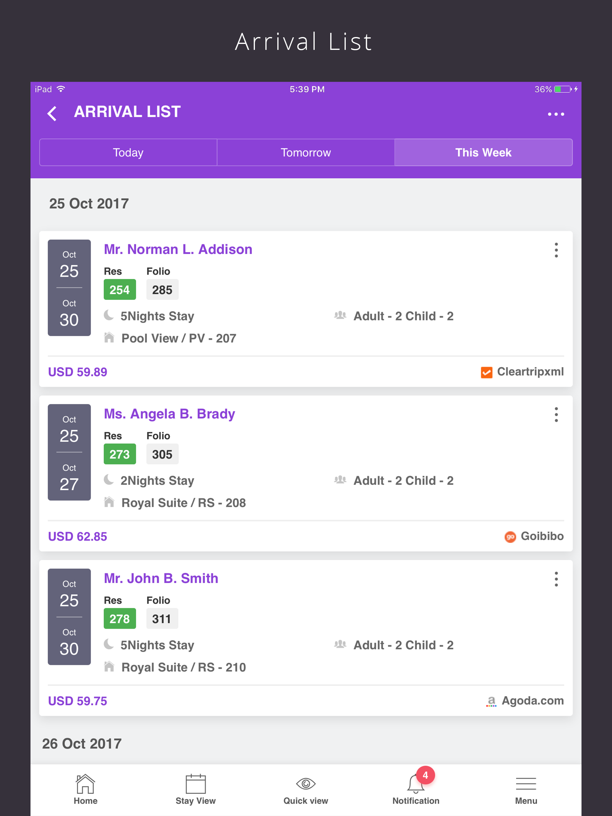 TripiCloud Hotel PMS and CMS screenshot 16