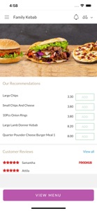 Family Kebab Spalding screenshot #3 for iPhone