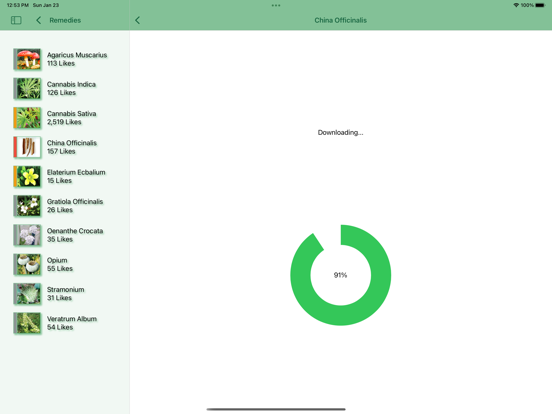 Screenshot #6 pour Materia Medica Live Pro