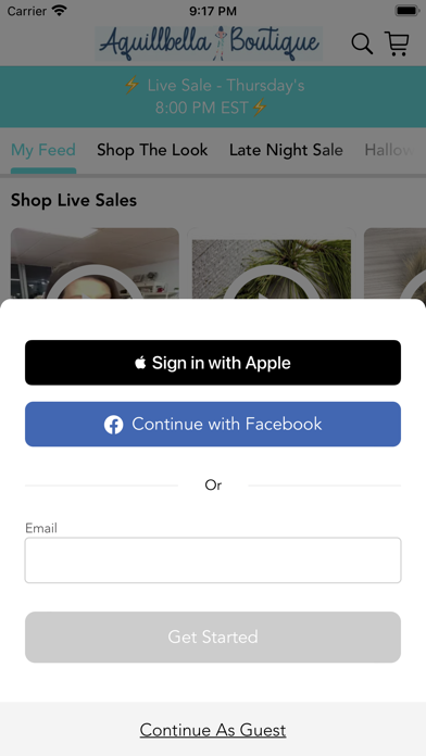 Aquillbella Boutique Screenshot