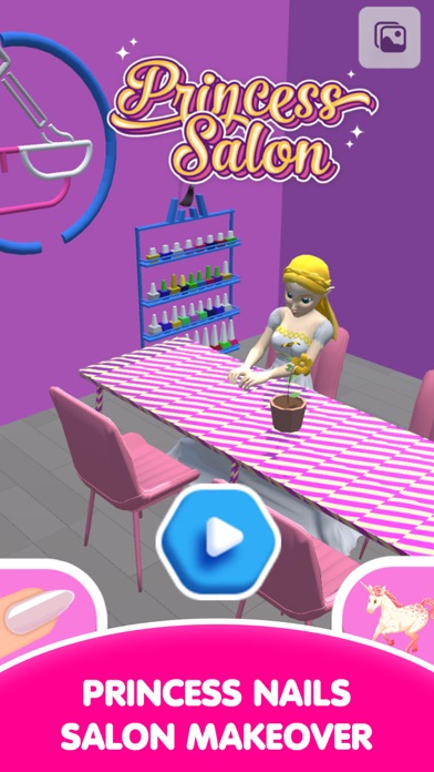 Princess Nails Salon Makeover Screenshot