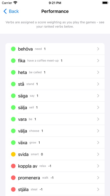 Swedish Verb Blitz screenshot-8