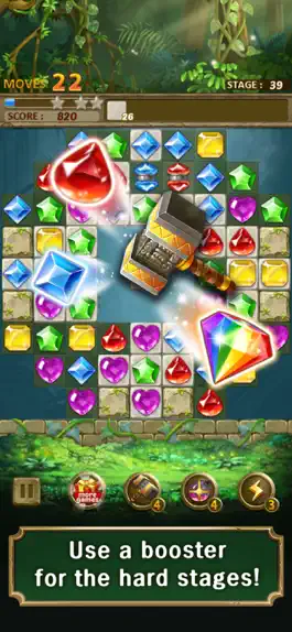 Game screenshot Jewels Jungle : Match 3 Puzzle apk