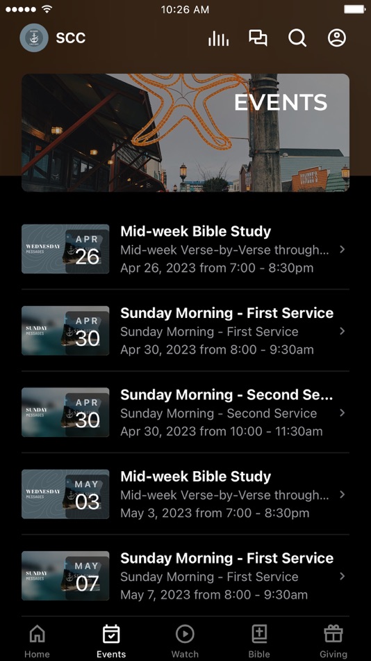 #2. Seaside Calvary (iOS) 由: Seaside Calvary Church