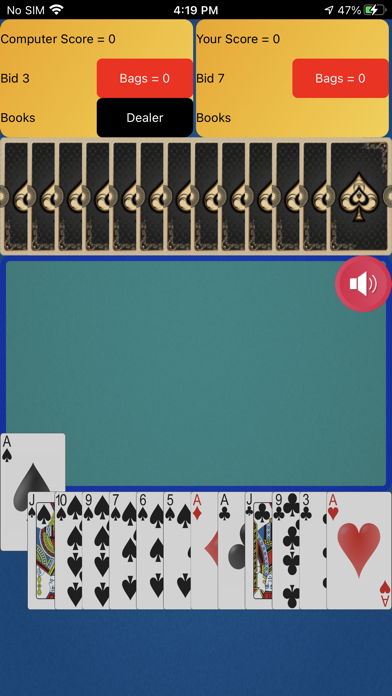 2 Player Spades Screenshot