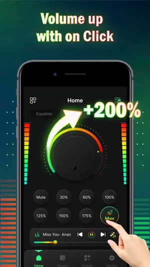 Volume Booster - EQ Amplifier screenshot 2