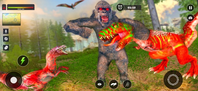 onde está o seu gorila irritado bigfoot rampage 3D: ataque de gorila real  jogo de simulador de aventura de monstro louco de mundo  aberto::Appstore for Android