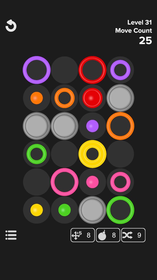 #6. Nested Rings (iOS) 由: CHEF GAME STUDIO YAZILIM TEKNOLOJILERI LIMITED SIRKETI