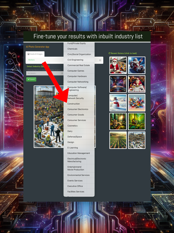 Screenshot #6 pour AI Stock Photo Generator