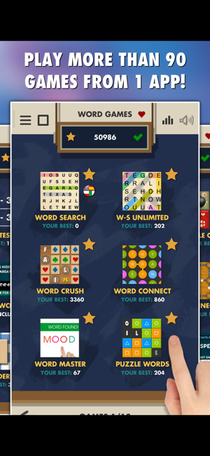 ‎Word Games 101-in-1 Screenshot