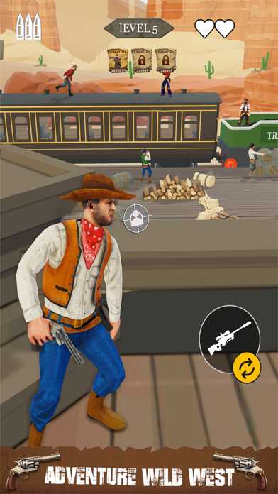 Western Cowboy Survival Gameのおすすめ画像7