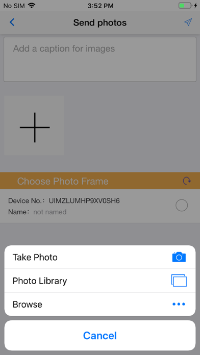 Cloud Photo Album Screenshot