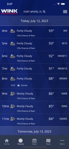 WINK Weather screenshot #2 for iPhone