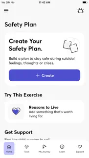 safety plan iphone screenshot 1
