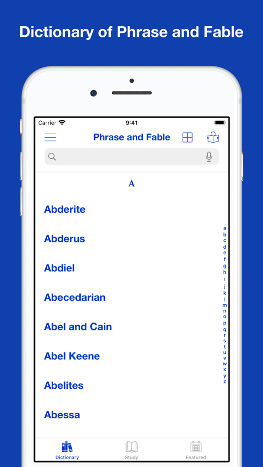Dictionary of Phrase and Fable - 3.0 - (iOS)