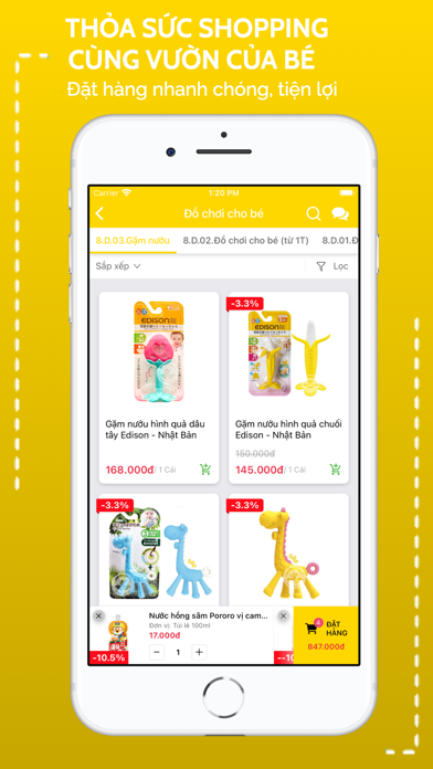 Vườn Của Bé - Siêu thị mẹ & bé Screenshot