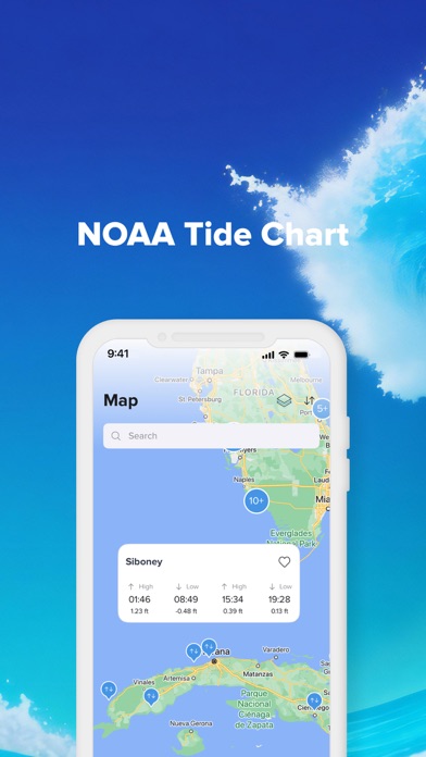 NOAA Tide Chart Proのおすすめ画像1