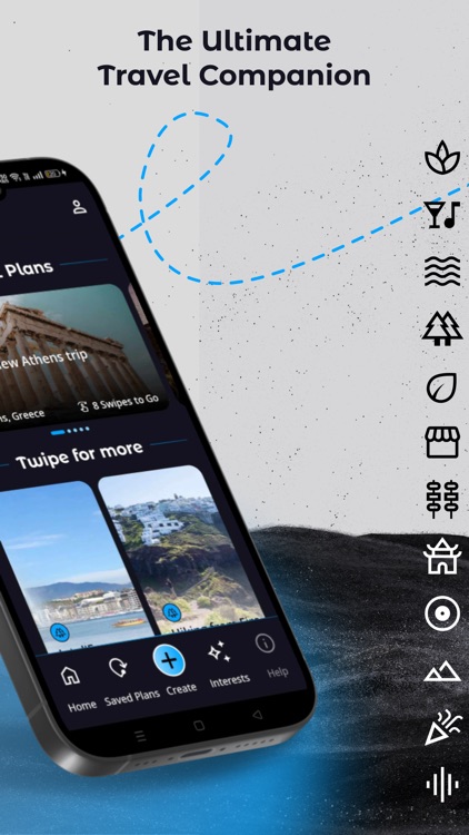 Twipe · Swipe, Pack, Go!