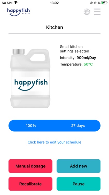 Happy Fish smart dosing app