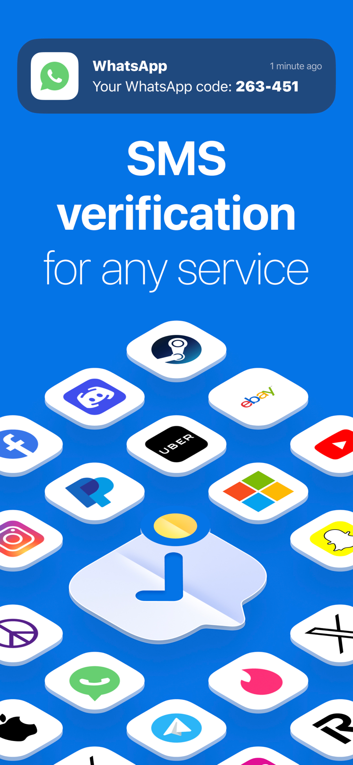 Get SMS Code - Verifier screenshot 1