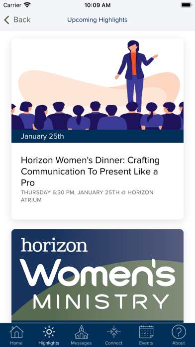 Horizon CC Screenshot