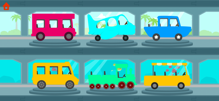 Dinosaur Bus Kids Car Games