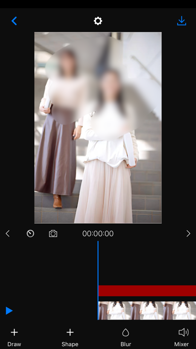MosaicEditor Video App Screenshot