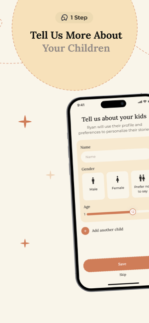 ‎Ryan AI - Bedtime Storyteller Screenshot