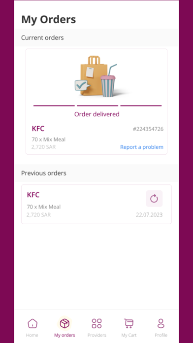 Business Meal | بزنس ميل Screenshot