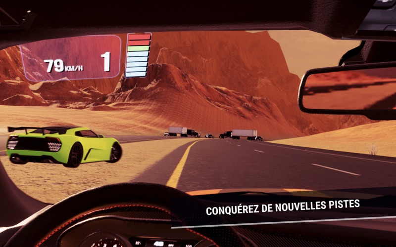 Screenshot #2 pour Voiture Course - Automobile