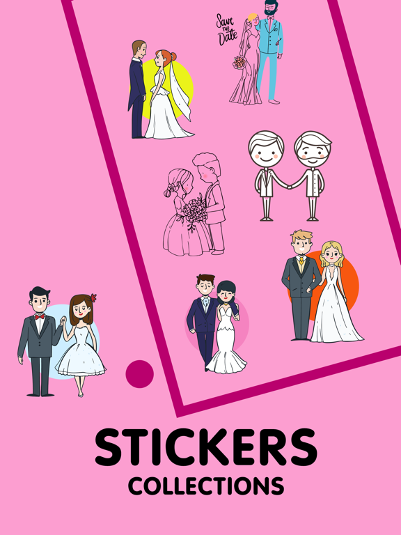 Screenshot #5 pour Bride Groom Stickers Pack