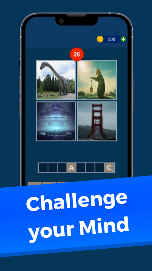 #2. 4 Images 1 Term: Word game (iOS) Podle: Miguel Cota
