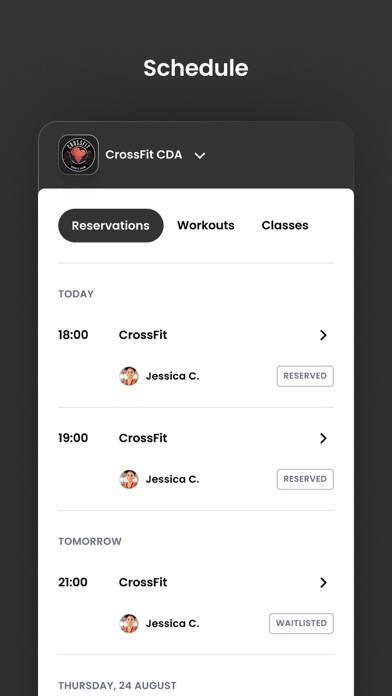 CrossFit CDA Screenshot