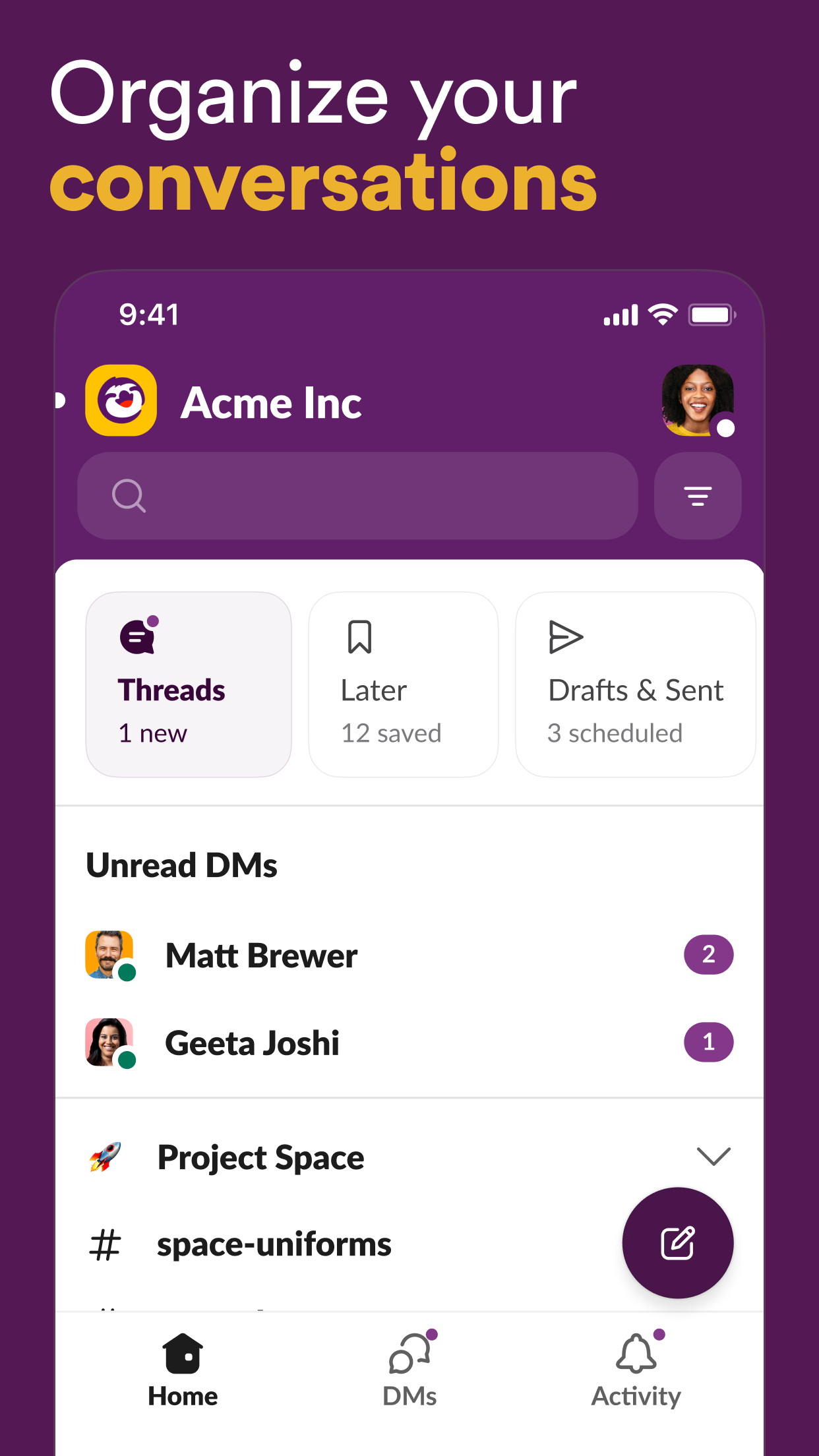 Slack screenshot 2