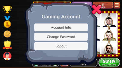 War Criminal Slot Machine Screenshot